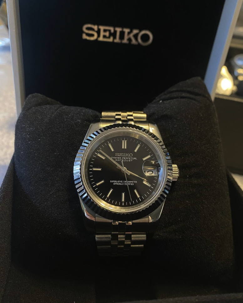 Seiko Mod Rolex Datejust